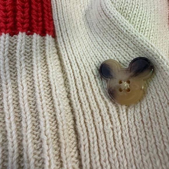 DISNEY  Park Minnie Mouse Multicolor Striped Cardigan Sweater Women size 1X - Picture 10 of 11